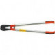 Coupe-boulon en affleurement LightCUT longueur 800 mm gaines multicomposant laqué rouge tendre 10 mm moyen 8 mm dur 7 mm VBW