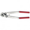 Cisaille à câble métallique C16E longueur 590 mm revêtement en plastique FELCO