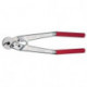 Cisaille à câble métallique C16 longueur 590 mm revêtement en plastique FELCO
