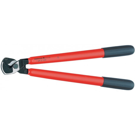Coupe-câble longueur 500 mm tête polie VDE plongée isolée KNIPEX