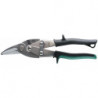 Cisaille à chantourner D16 longueur 240 mm à droite acier max. 12 mm acier inox