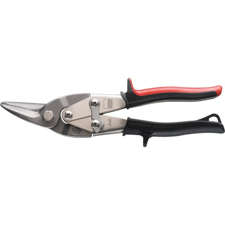 Cisaille à chantourner D16L longueur 240 mm à gauche acier max. 1,2 mm acier inoxydable max. 1 mm ERDI