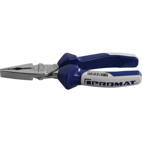 Pince universelle à forte démultiplicat. longueur 160 mm gaines multicomposant chromé PROMAT