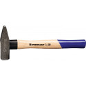 Marteau rivoir 100 g longueur du manche 260 mm Hickory avec gaine de protection en nylon PROMAT