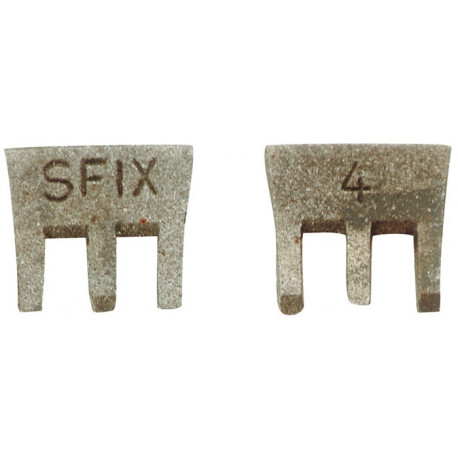 Coin pour marteau Sfix largeur 13 mm taille 00 200 g (Par 25)