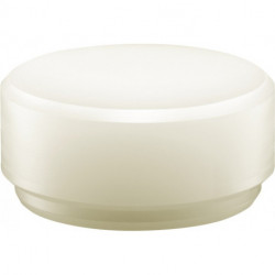 Tête de maillet à frappe amortie SUPERCRAFT D. de la tête 70 mm nylon blanc dur