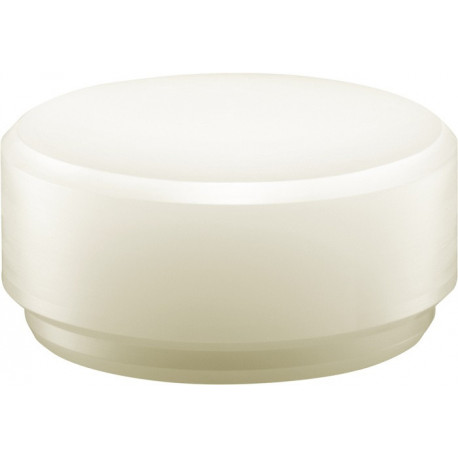 Tête de maillet à frappe amortie SUPERCRAFT D. de la tête 70 mm nylon blanc dur