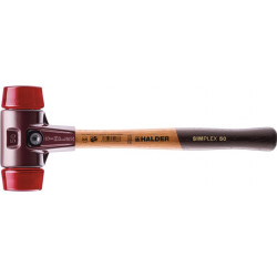 Maillet à frappe amortie SIMPLEX longueur 330 mm D. de la tête 40 mm dur bois pl