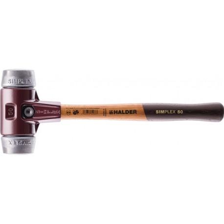 Maillet à frappe amortie SIMPLEX longueur 330 mm D. de la tête 40 mm dur bois mé