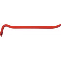 Pied de biche longueur totale 400 mm six pans 18 mm laqué par poudre RENNSTEIG