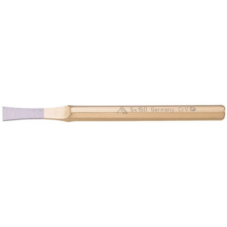 Burin à tronçonner longueur 125 mm largeur de lame 2 mm coupe transversale de la tige 10 mm RENNSTEIG