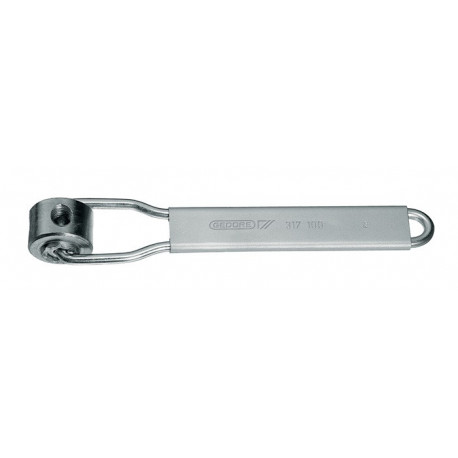 Clé de montage articulée 3171 adapté à M6/M8/M10/M12 avec insert fileté pivotant à insert fileté rotatif GEDORE