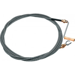 Furet longueur 5 m D. des arbres 12 mm D. des griffes 40 mm double couche avec raccord en acier CABERE