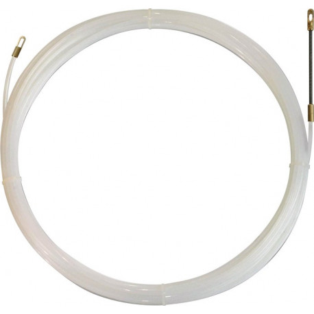 Tire-fils Isiflex longueur totale 10 m D. 3 mm avec oeillet et tête chercheuse perlon CABERE