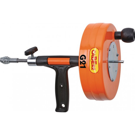 Appareil nettoyage tuyaux manuel/électr. G21 longueur de la spirale 7,5 m D. des spirales 8 mm CABERE