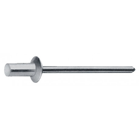 Rivet aveugle étanche CAP tige de rivet D. x l 3,2 x 6 mm cuivre/acier 500 pièce GESIPA (Par 500)