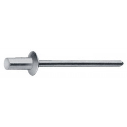 Rivet aveugle étanche CAP® tige de rivet D. x l 32 x 75 mm cuivre/Nirosta 500 (Par 500)