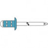 Rivet POP PolyGrip® tige de rivet D. x l 4 x 17 mm acier inoxydable 500 pièce GE (Par 500)