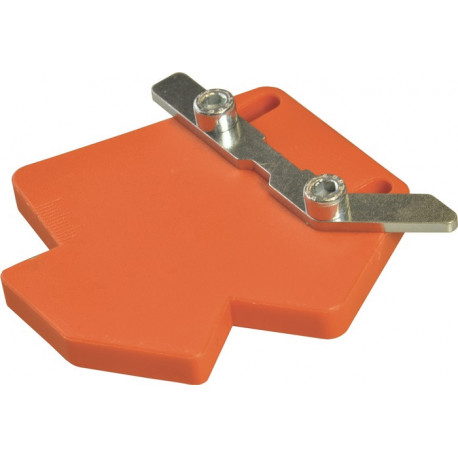 Cale 4002 / v pour cisaille à onglets 4104/VR 1paire (2pièces) LÖWE