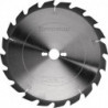 Lame pour scie circulaire de précision D. ext. 350 mm nombre de dents 24 FF perç