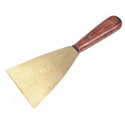 Spatule en laiton largeur 80 mm épaisseur 2 mm particulièrement stable faible en