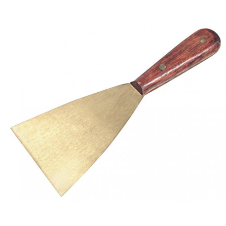 Spatule en laiton largeur 80 mm épaisseur 2 mm particulièrement stable faible en