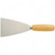 Spatule de peintre Professional largeur 70 mm fin poli bois plat et ovale TRUFA