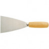 Spatule de peintre Professional largeur 100 mm fin poli bois plat et ovale TRUFA