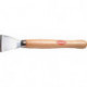 Spatule à rouille largeur 50 mm fin poli bois rond TRUFA