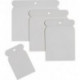 Jeu de spatules japonaises 4 pièces plastique 1 spatule de chaque 50/80/100/120 mm dans un sachet transparent