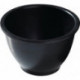 Creuset à plâtre H. 90 mm D. haut : 125/en bas : 60 mm conique caoutchouc noir