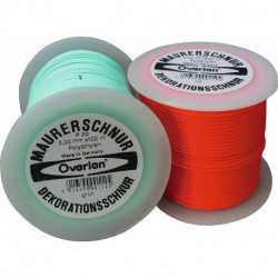 Fil pour peintres longueur 50 m D. 2 mm 35 kg polyéthylène vert (Par 6)