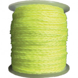 Fil de pavés longueur 100 m D. 1,7 mm 30 kg polypropylène jaune