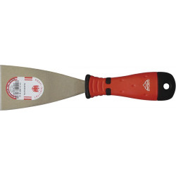 Spatule de peintre Série 2K, avec manche bicomp. largeur 40 mm affûtage conique acier STUBAI