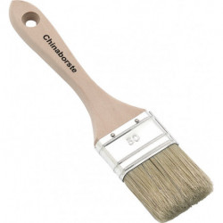 Pinceau à laquer taille en mm 75 3 po. soies mélongées claires Maler (Par 12)