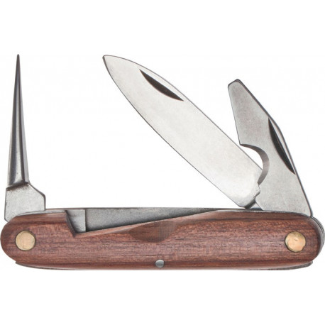 Couteau à câbles longueur 180 mm longueur des lames 75 mm 3 pièce, pliable bois