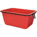 Bac pour mortier fini 200 l rouge