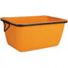 Bac pour mortier fini 200 l orange