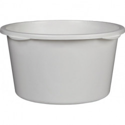 Bassine à mortier 65 l blanc