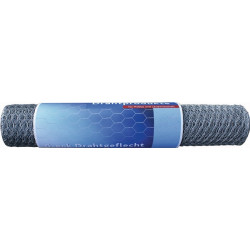 Grillage métallique longueur 10 m hauteur 05 m tresse hexagonale galvanisée l
