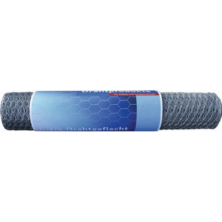 Grillage métallique longueur 10 m hauteur 05 m tresse hexagonale galvanisée l