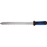 Couteau pour matériaux isolants longueur 420 mm L. des lames 280 mm Poignée bicomposant PROMAT