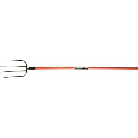 Fourche à fumier longueur des dents 320 mm 4 dents manche en fibre de verre 3001 poids 1630 g POLET
