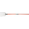 Fourche à fumier longueur des dents 320 mm 4 dents manche en fibre de verre 3001 poids 1630 g POLET