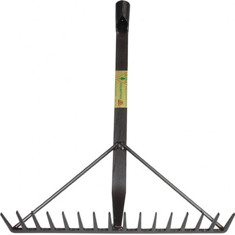 Râteau à bitume largeur 410 mm nombre de dents 16 poids 1700 g KRUMPHOLZ