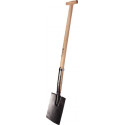 Bêches de défrichement de jardin Dimension de lame 285 x 180 mm taille 2 avec T-manche longueur du manche 950 mm 2800 g KRUMPHOLZ