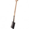 Bêches de défrichement de jardin Dimension de lame 285 x 180 mm taille 2 avec T-manche longueur du manche 950 mm 2800 g KRUMPHOLZ