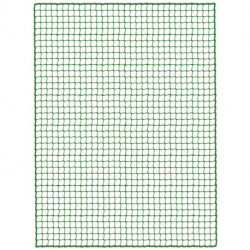 Filet à benne longueur 5 x largeur 35 m polypropylène vert largeur de la maill