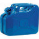 Bidon de carburant 10l Bleu RAL 5005 tôle dacier-L345xB165xH275mm VALPRO