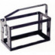 Support pour bidon L. 370 mm l. 185 mm H. 300 mm noir foncé RAL 9005 23 kg VALP
